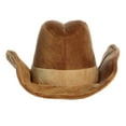 thumbnail image 4 of Aurora - Medium Brown JUST SAYIN' - 11" Yee Haw Cowboy Hat - Witty Stuffed Animal, 4 of 4