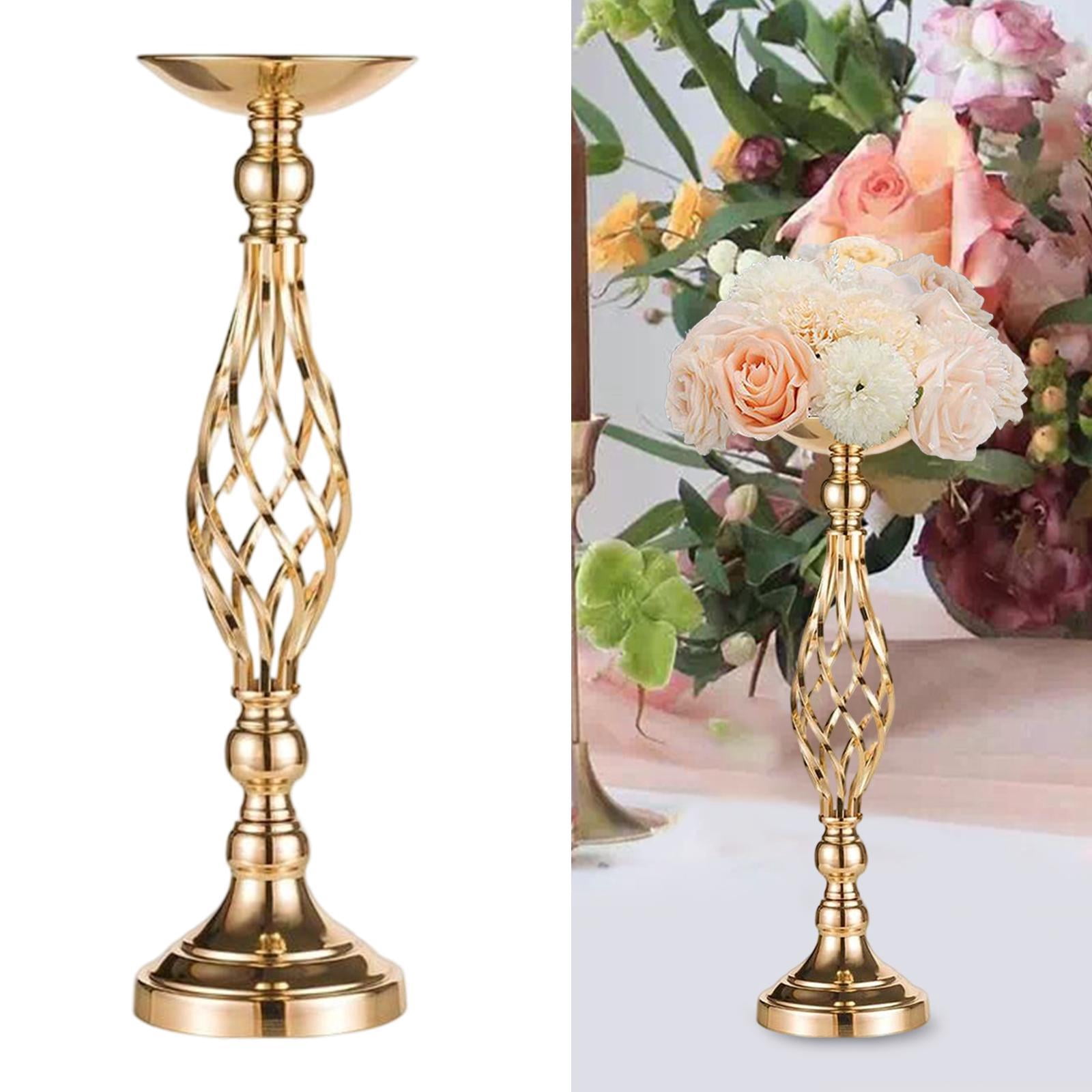 Wedding Flower Stand Elegant Metal Floral Arrangement Holder for Wedding Decor Home Office Events