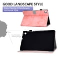 thumbnail image 3 of TECH CIRCLE Plain Case for Galaxy Tab A9 Plus 2023 - Magnetic Folio Case with [Auto Sleep Wake & Adjustable Viewing Stand Angle] Lightweight Fabric Cover for Galaxy Tab A9+ 11" (SM-X210/X215), Pink, 3 of 7