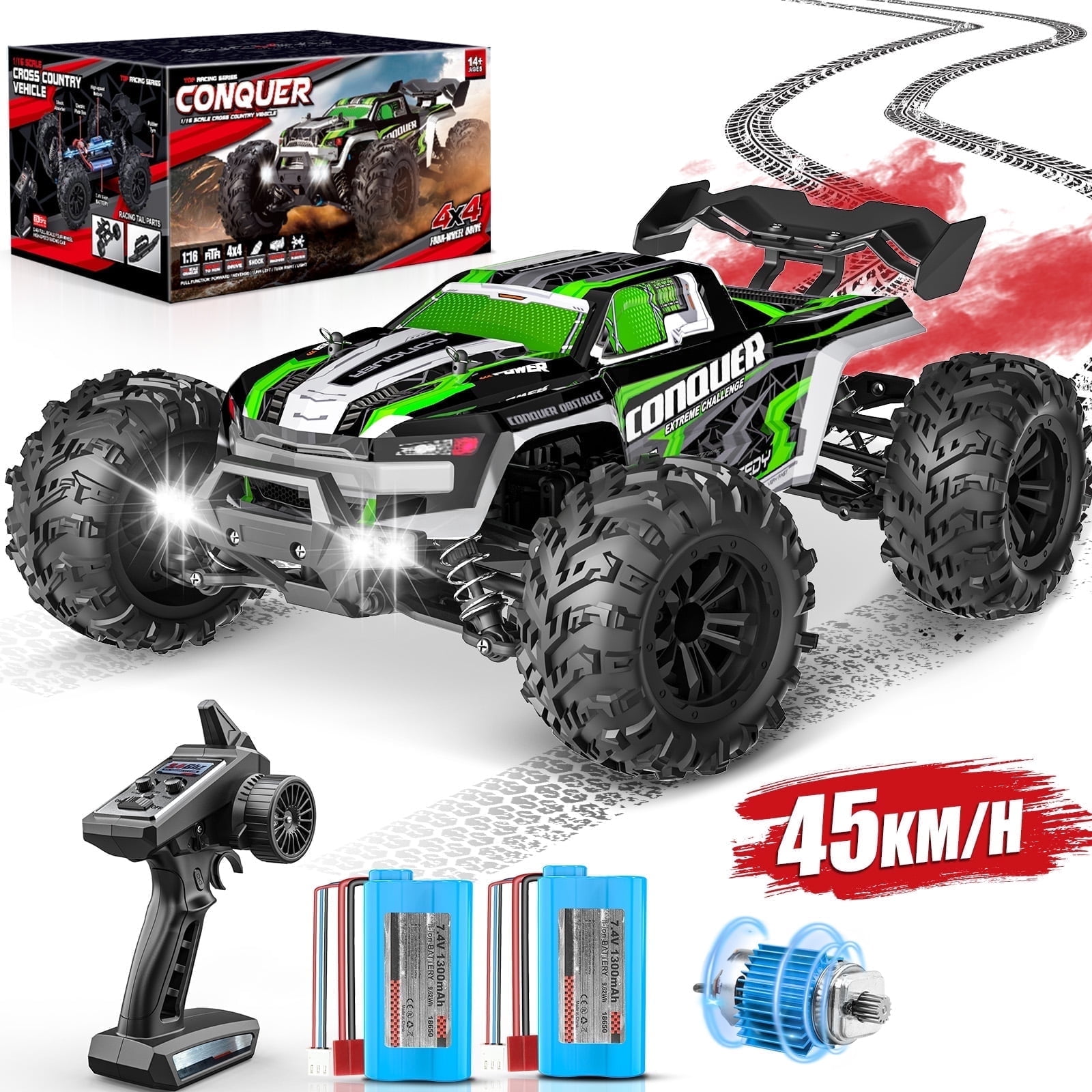 Truck camion Taurus off-road a 2 posti con cassone ribaltabile – codice