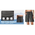 thumbnail image 5 of Rosvigor Womens Hiking Cargo Shorts Quick Dry Athletic Shorts for Women Golf Casual Summer Shorts with Pockets, 5 of 8