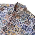 thumbnail image 2 of Sicilian Shirt Summer Hawaiian Shirt For Men Colorful Button-down Short Sleeve 100% Cotton Vintage Shirt Mediterranean Passion, 2 of 9