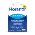 thumbnail image 1 of Probióticos Florastor 30 cápsulas para la salud digestiva e inmunológica, 1 of 7