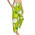 thumbnail image 2 of Bingfone Pajamas For Women,Green Apple Pajama Pants With Pockets-Xx-Large, 2 of 9