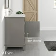 thumbnail image 5 of Eviva Elitist 24 Gray Bathroom Vanity, 5 of 5