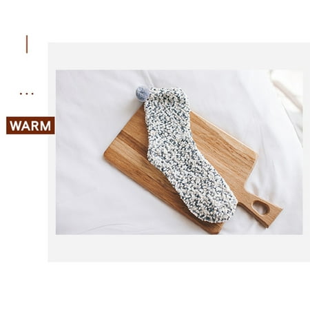 Women Socks Pom Warm Creative Fuzzy Socks Sleeping Socks with Box | Walmart Canada