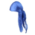 thumbnail image 1 of Gorro de turbante Hugo Durag unisex Azul real para mujer y hombre, 1 of 9