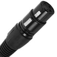 thumbnail image 7 of FRCOLOR Black Connector Cable for Mic with Stable Audio Transmission XLR Female to Type-C Compatible, 7 of 7