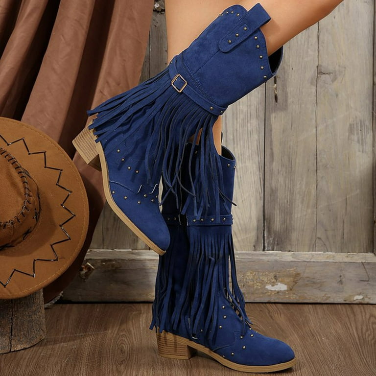Boots Cheap Blue Cowgirl Boots Wedding Dakaela Cowboy Boots For