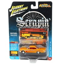 Johnny Lightning 1:64 Street Freaks Ver A 1961 Chevy Impala Ss 409 Yellow