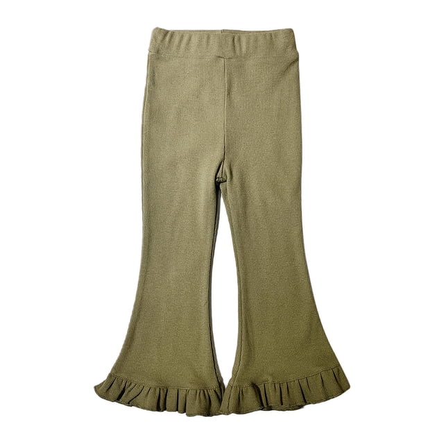 Birdeem Pantalons Évasés Mignons et Élastiques pour Bébés Filles