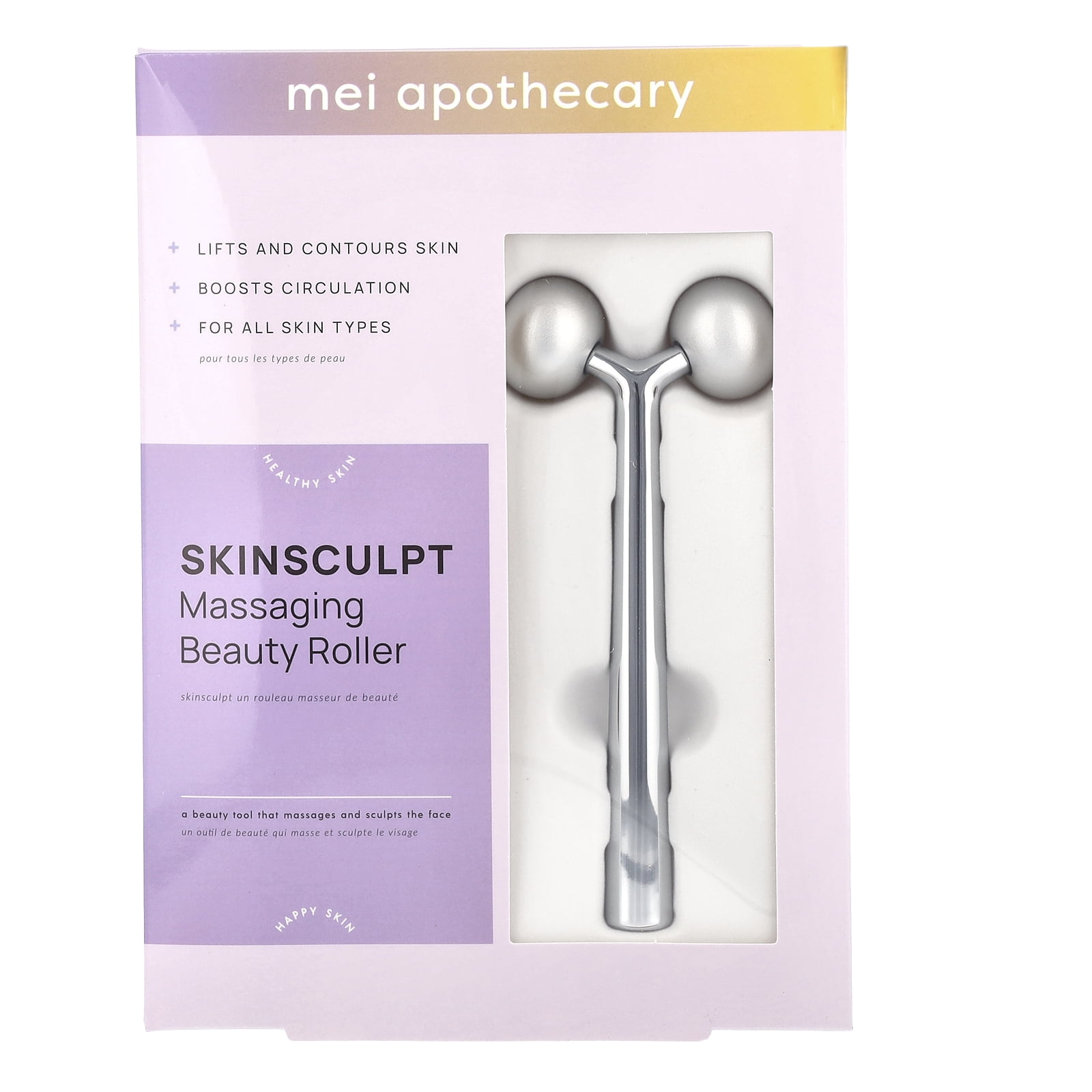 Mei Apothecary Skinsculpt, Massaging Beauty Roller, 1 Roller