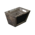 thumbnail image 1 of homeroots Bureau 399666 Boîte de Rangement en Bois Rustique avec Tableau Noir, 1 of 1