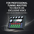 thumbnail image 1 of Tarjeta de sonido externa V8S Live, cambiador de voz con múltiples efectos para grabación en vivo, chat de voz en casa y KTV., 1 of 8