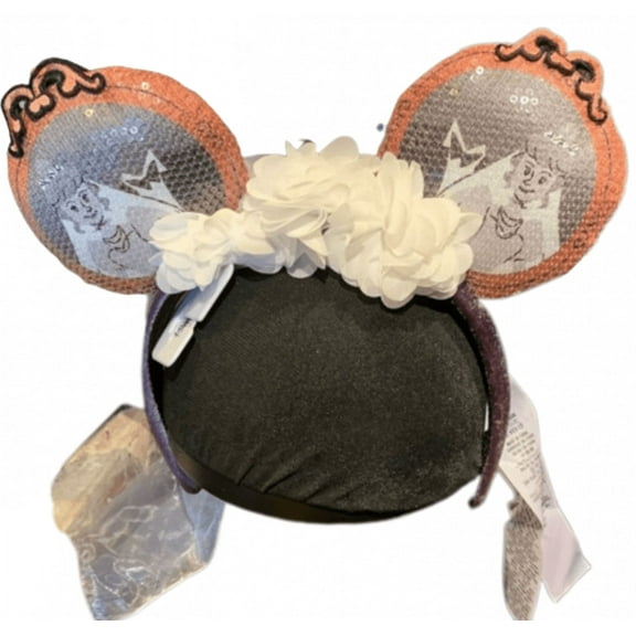 Disney Haunted Mansion Bride Minnie Ear Headband