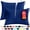 Royal Blue, variant on Utopia Bedding Premium 100% Waterproof Pillow Protectors with Zipper King Size (Set of 2), Bed Bug and Dust Mite Proof Zippered Pillow Covers, Pillow Encasement Cases, Yellow