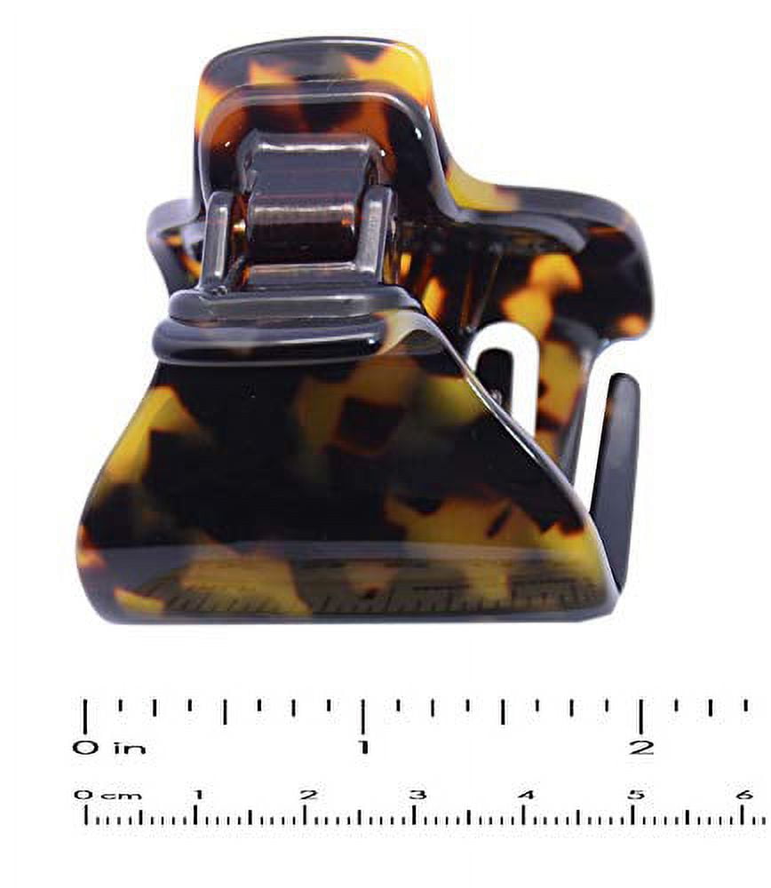 French Amie Big Fat Handmade Celluloid Acetate Jaw Hair Claw for Women and Girls