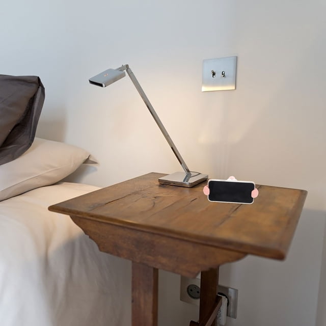 SWETRACE Soporte De Teléfono De Rosa Para Escritorio Con Brazos Flexibles Y Estable Para Uso En Casa