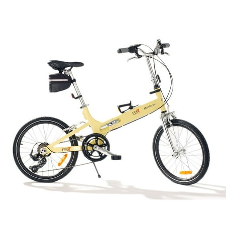 UPC: 0094416518778 | FBX 20-inch Monterey Folding Bike Yellow