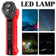 thumbnail image 4 of 1 2Pcs USB Rechargeable LED Work Light, Magnetic Base  360° Rotating Hook, 7 Lighting Modes, Portable Work Lamp for Camping, Car Repair, Garage, Workshop Emergency, 4 of 11