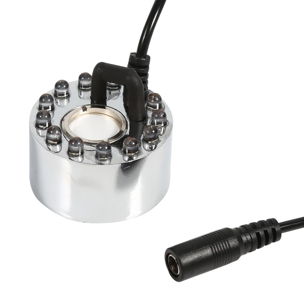 OTVIAP 24V Color Changing Ultrasonic Mist Maker Water Fountain Pond