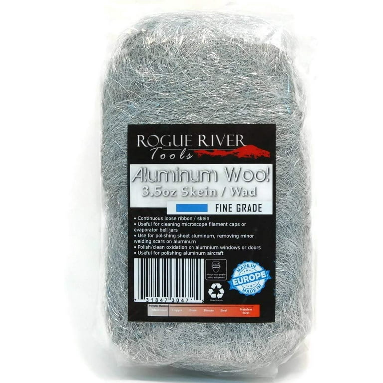 Polishing aluminum on sale with steel wool