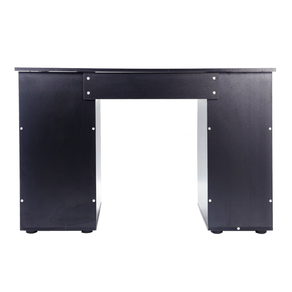 Lowestbest Computer Desk Storage Desk, Study and Office Desk with Drawers, Black Lowestbest Computer Desk Storage Desk, Study and Office Desk with Drawers, Black