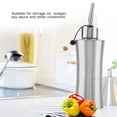 thumbnail image 4 of Vinegar Bottle, 250ml Leak-proof Oil Dispenser, Silver For Home, 4 of 8