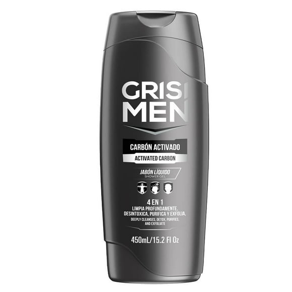 Shampoo Grisi Men Carbon Activado 450 ml