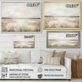 thumbnail image 4 of Designart "Delightful Country Charm In Minimalistic Prairies I" Prairies Floater Framed Wall Art Prints, 4 of 5
