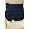 thumbnail image 3 of Pony Size Black Horze Prinze Dressage English Cotton Foam Saddle Pad Horse, 3 of 4