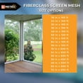 thumbnail image 6 of Standard Fiberglass Screen Mesh Roll Kit - 84 in x 100 ft - Window, Patio, Pool, Sliding Door, 6 of 7