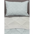 thumbnail image 3 of Moroccan Comforter & Sham Bedding Set, Culture Inspired Elements Geometric Design Eastern Stars, 3 pcs Duvet Set Microfiber Filling Quilt, 5 Sizes, Seafoam White, by Ambesonne, 3 of 4