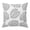 Gray, White, Silver, variant on Throw Pillow Covers 24x24 Inch, Yellow Monstera Leaf Decorative Pillow Cases for Couch Sofa Bed, Tropical Plant Foliage Botanical Boho Cotton Linen Square Home Decor Pillowcases with Hidden Zipper