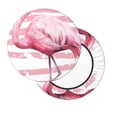 thumbnail image 2 of Daiia Flamingo Stool Covers Round,Round Bar Stool Covers Waterproof Bar Chair Covers Washable Stool Cushion Slipcover for 12-14 Inch Chair-14 inch, 2 of 7