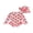 Red, variant on BemeyourBBs Toddler Baby Girls Crayfish One Piece Swimsuit Infant Bathing Suit Rash Guard With Hat 2 Pcs Set Lobster Print Plaid Ruffled Trim Long Sleeve Back Zipper Swimwears Summer Beachwear