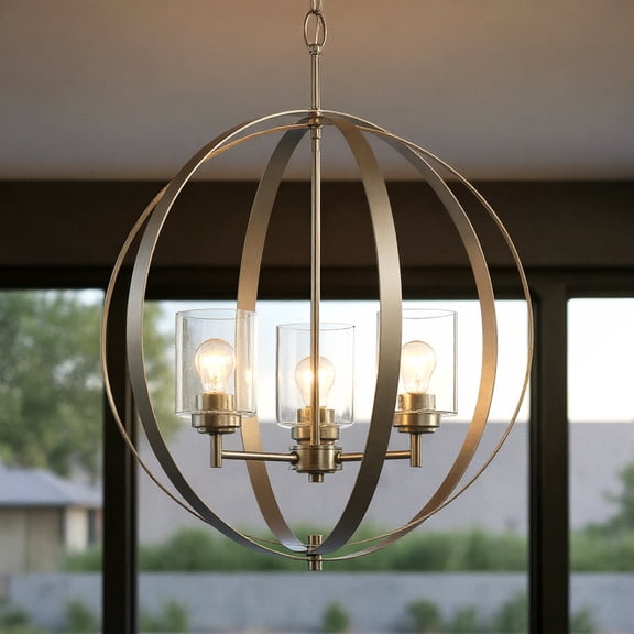 Luxury New Traditional Chandelier, Brushed Nickel, UKC20222