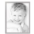 thumbnail image 2 of ArtToFrames 23" x 30" Silver Picture Frame, 23x30 inch Silver Wood Poster Frame (WOM-5388), Pack, 2 of 8