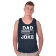 thumbnail image 5 of Dad Joke Loading Corny Father Humor Tank Top Sleeveless Tee Men Brisco Brands X, 5 of 6