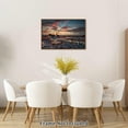 thumbnail image 2 of Wall Art Canvas Print Poster African Market At Sunset Canvas Painting Square Oil Painting Contemporary Artwork for Home Decoration Office Kitchen Wall Decor 12x18inch, 2 of 6