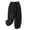 Black, variant on Conairie Linen Pants Women Straight Leg High Waisted Casual Harem Pants With Drawstring Vacation Palazzo Trousers Outfits With Pockets Black L
