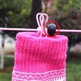 thumbnail image 5 of Naittoop 6FT Portable Clothesline Camping Essentials, Portable Retractable Clothesline with 12pcs Clothespins,Elastic, Thickened, Fixed-Button Cothesline for Camping Accessories Travel,Hot Pink, 5 of 7