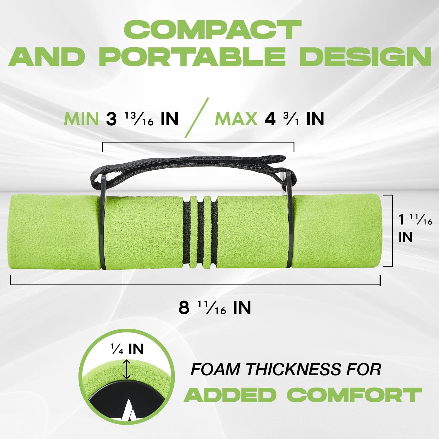 Yes4All Dumbbell Hand Weight Adjustable Strap (3lbs)