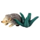 thumbnail image 1 of Figura de animal modelo educativo, juguete pintado, estatua de simulación, coleccionable, pequeña erizo con planta, 1 of 9