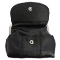 thumbnail image 3 of Silver Fever Leather Coin Purse with Kisslock Closure - Gift Box 3.55", Black-1Entry, 4CC, 3 of 5