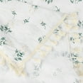thumbnail image 3 of REGALWOVEN Floral Rectangle Tablecloth Cotton Linen Table Cover, Tassel 55"x71", 3 of 5