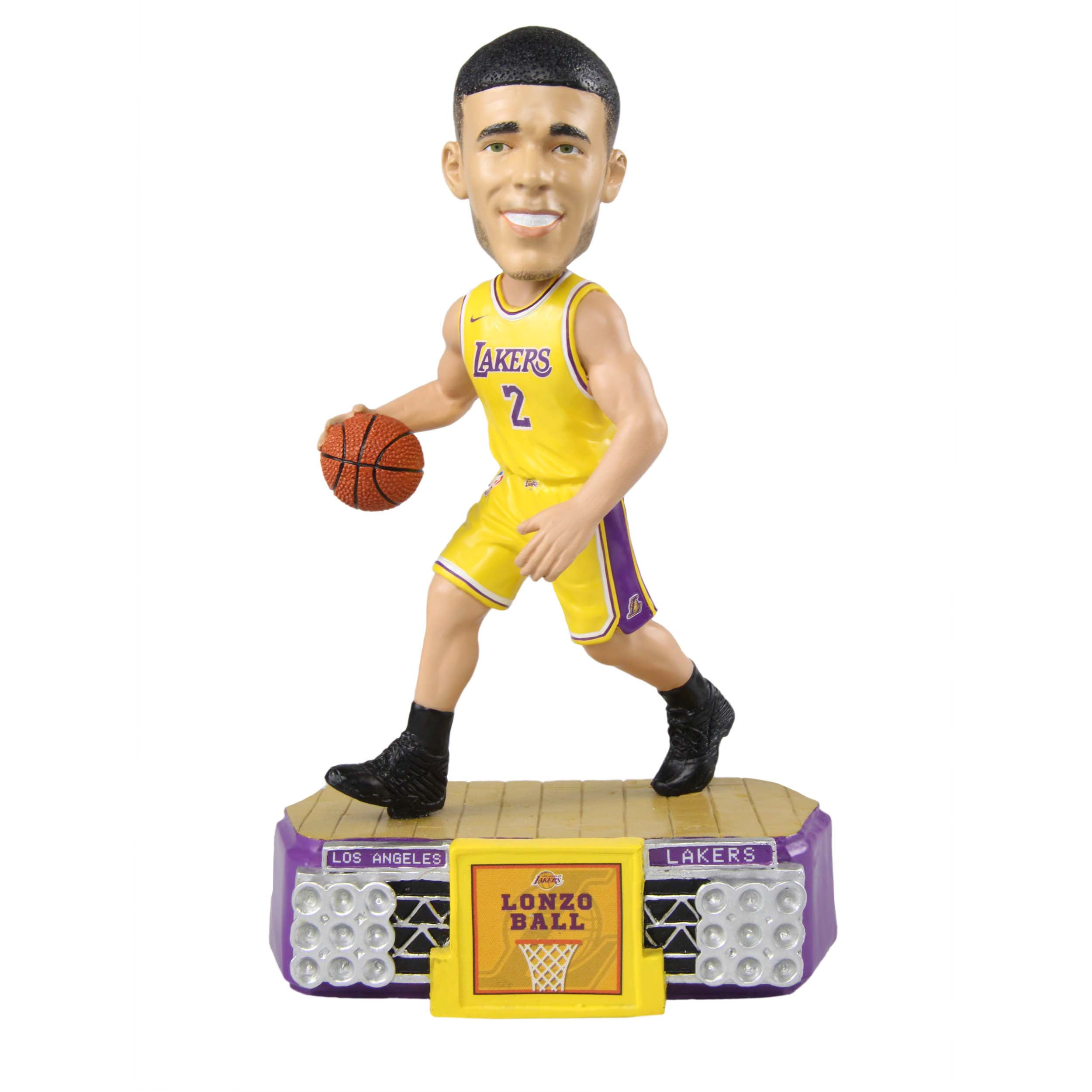 FOCO Lebron James LA Lakers Resin Player Christmas Ornament