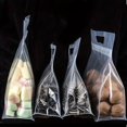 thumbnail image 2 of 50 Pcs Sacs Octogonaux Épaissis Auto-Scellants - Conservation Fraîcheur, à Main, Transparents et Réutilisables pour Stocker Collations, Dattes Rouges, Nouilles en Bois, et Plus, 2 of 5