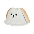thumbnail image 4 of Babysbule Hats for Women Winter Women's Cute Rabbit Ear Hat Plush Thickened Warm Fashion Bucket Hat, 4 of 5