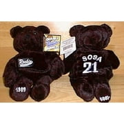 2000 Salvino's Rookie Bammers- Limited edition of 1,989 - Sammy Sosa #21 Black Plush Bear 8"